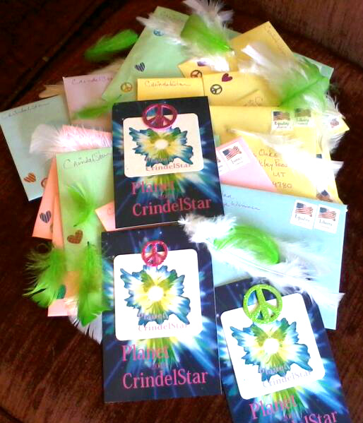 Mailing CrindelStar MP3 Album cards out on Valentine's Day 2013